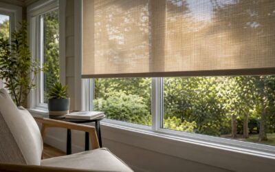 Glare-Reducing Window Shades for Home Offices